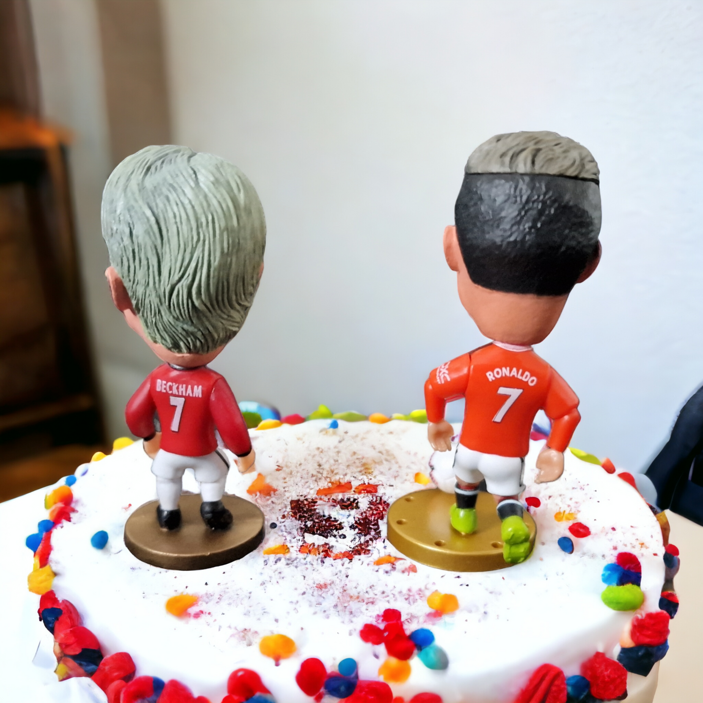 Iconic 7's - Beckham + Ronaldo Birthday Cake Toppers