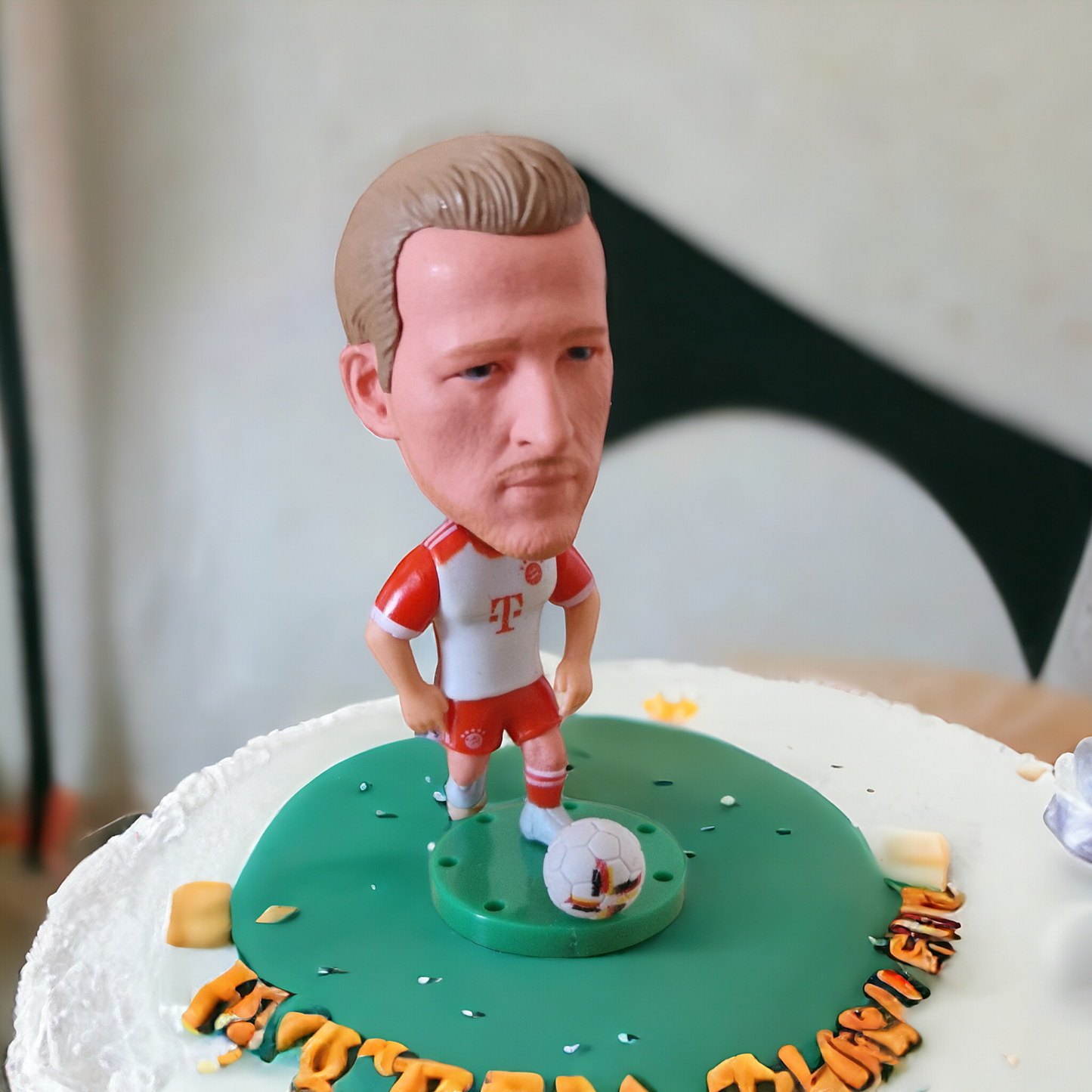 Harry Kane Football Birthday Cake Topper - Munich