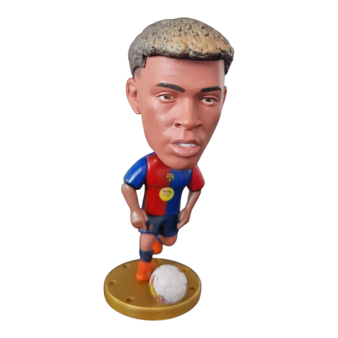 Lamine Yamal Cake Topper Figurine Collectible - Barcelona