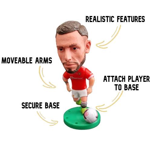 Bruno Fernandes Birthday Cake Topper - Manchester United