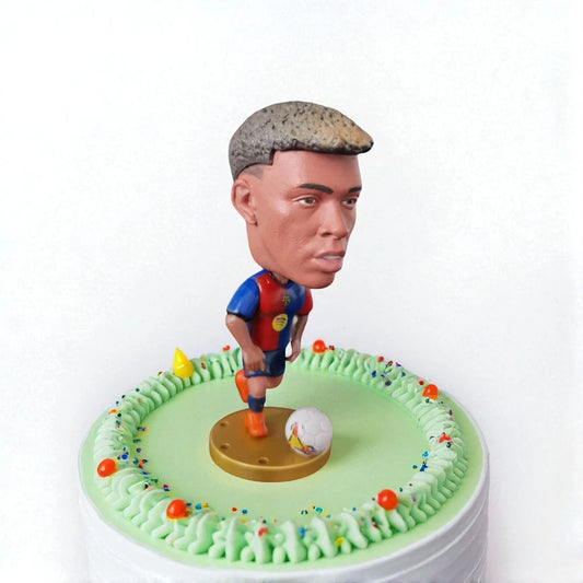 Lamine Yamal Cake Topper Figurine Collectible - Barcelona