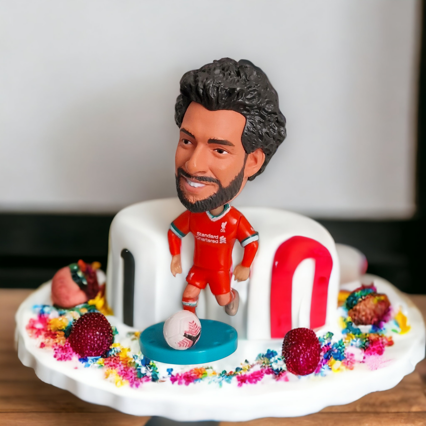 Mohamed Salah Birthday Cake Topper - Liverpool