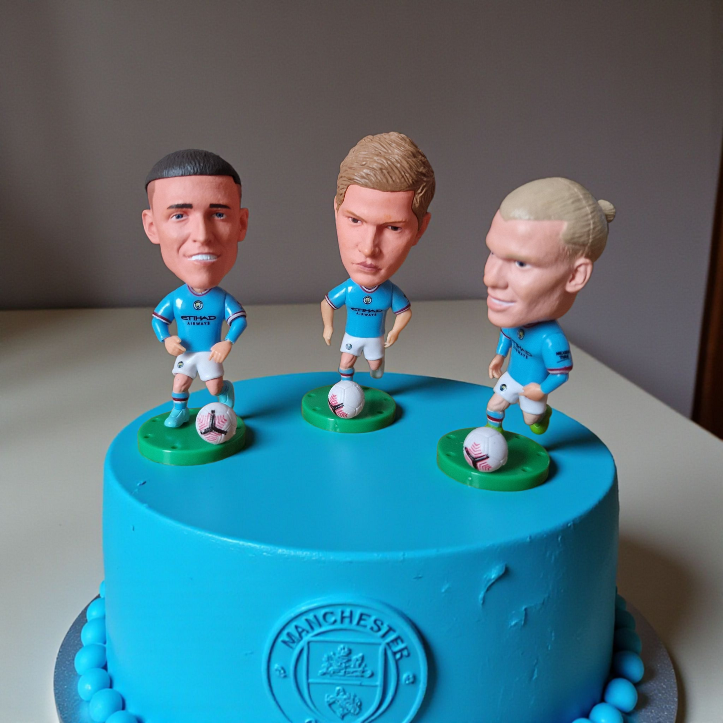 Man City 2026 Cake Topper Figurine Set