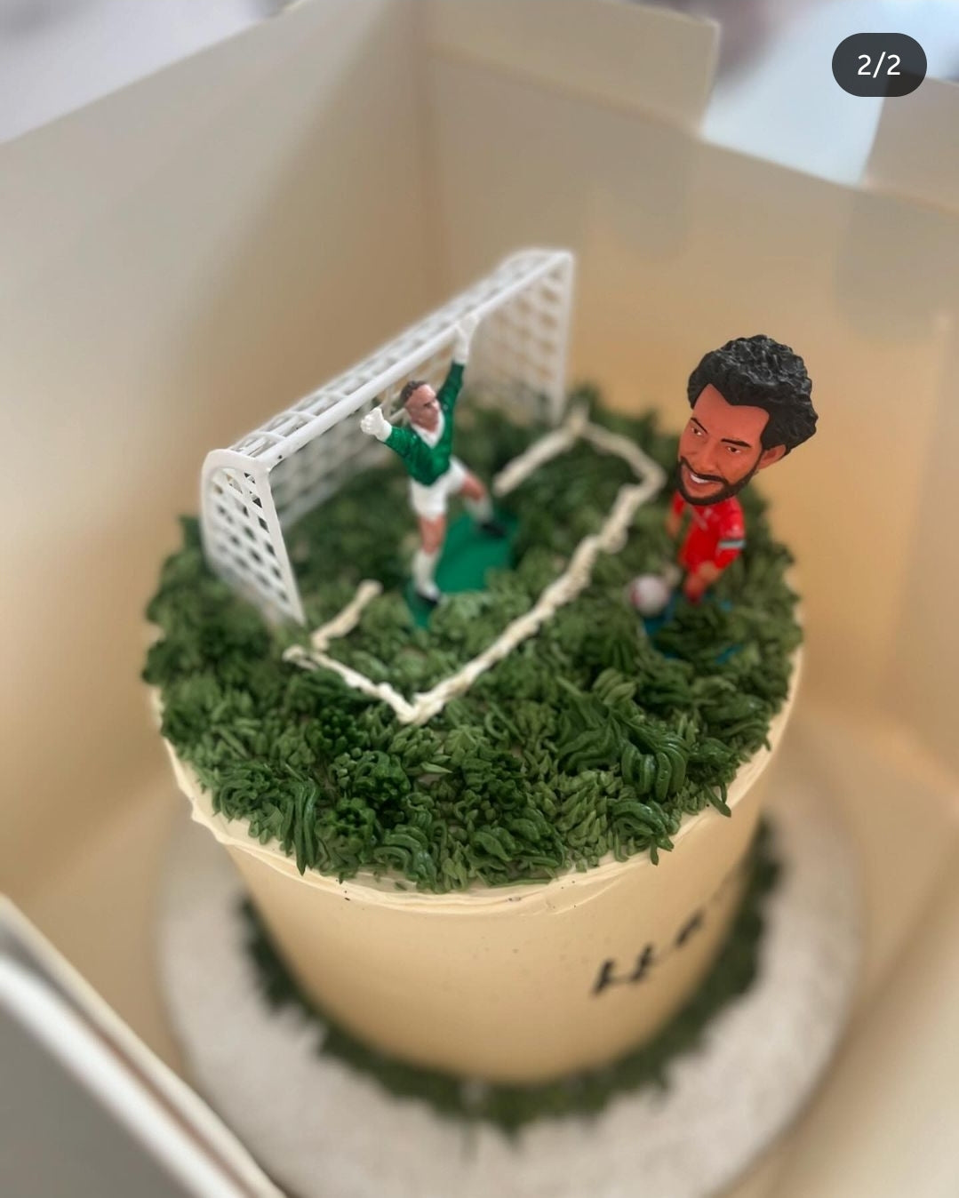 Liverpool Premier League Champions Cake Topper Set - Salah, VVD & EPL Trophy