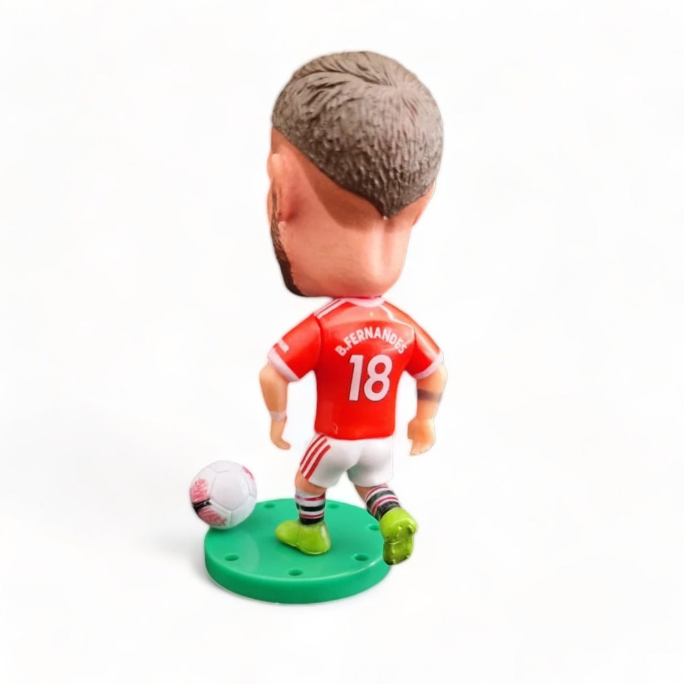 Manchester United Cake Topper Set - McTominay, Maguire, Bruno and Rashford