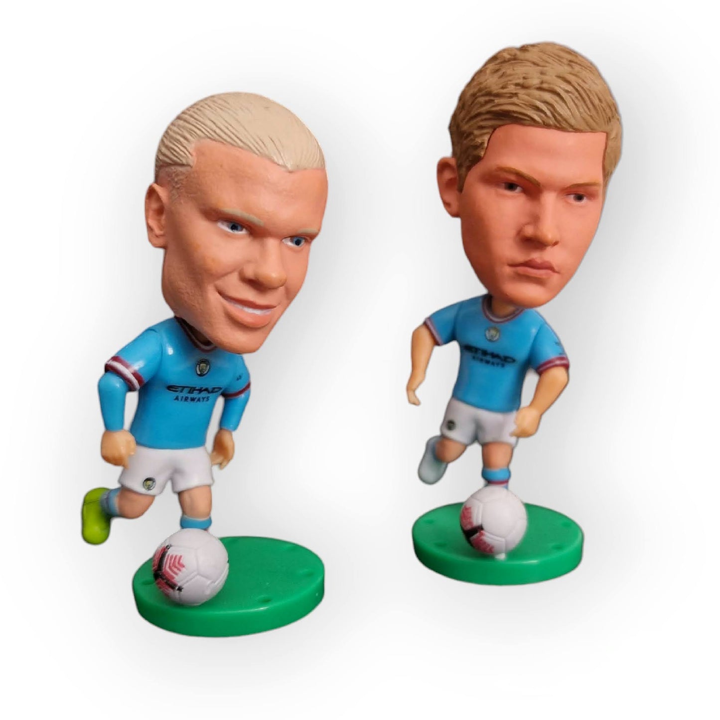 Erling Haaland + Kevin De Bruyne Birthday Cake Toppers - Man City