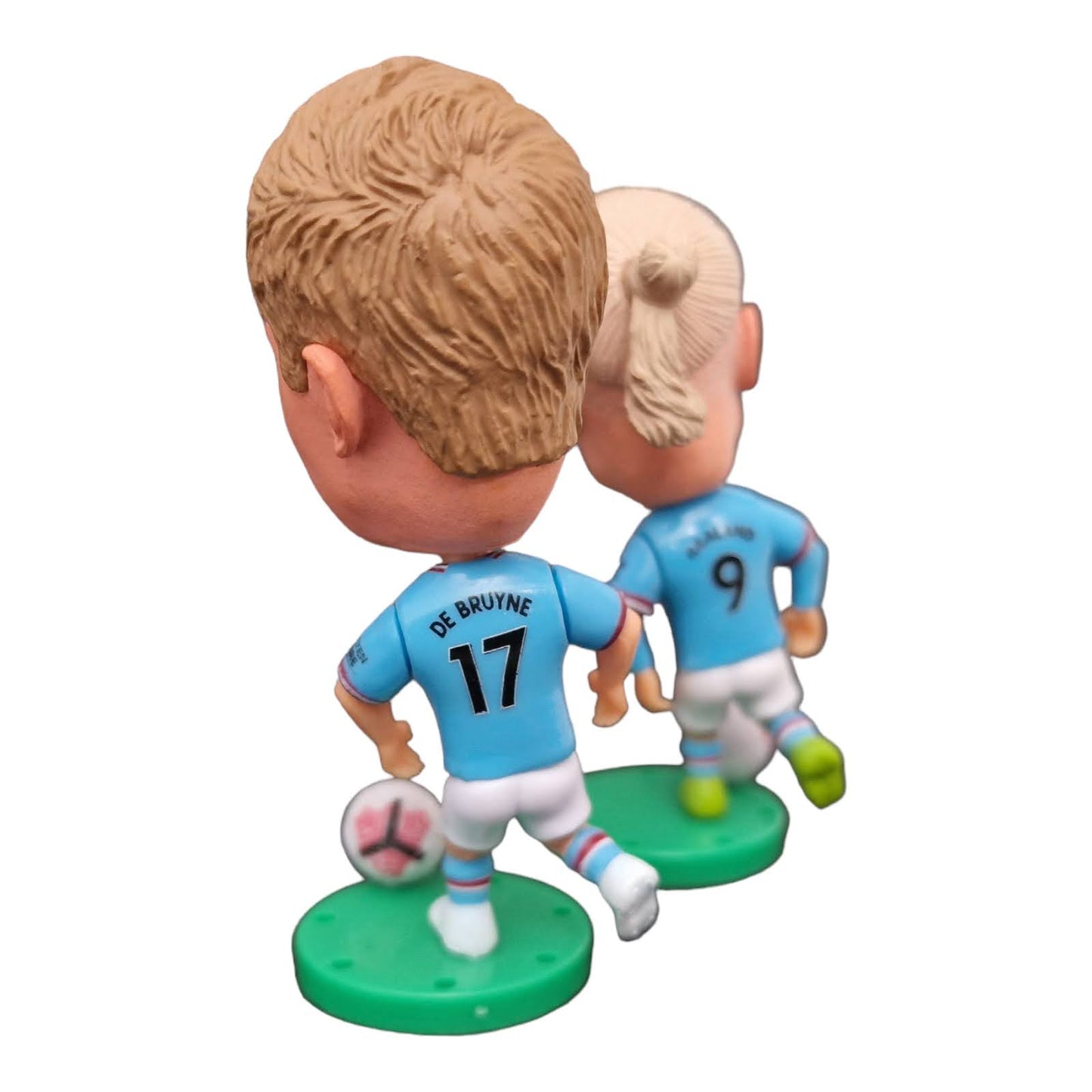 Erling Haaland + Kevin De Bruyne Birthday Cake Toppers - Man City