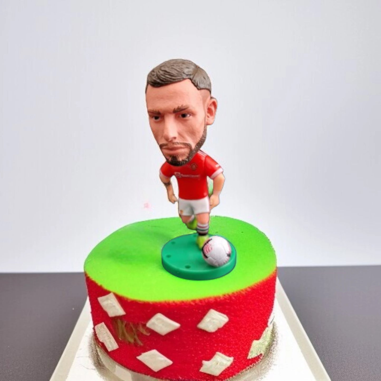 Bruno Fernandes Birthday Cake Topper - Manchester United
