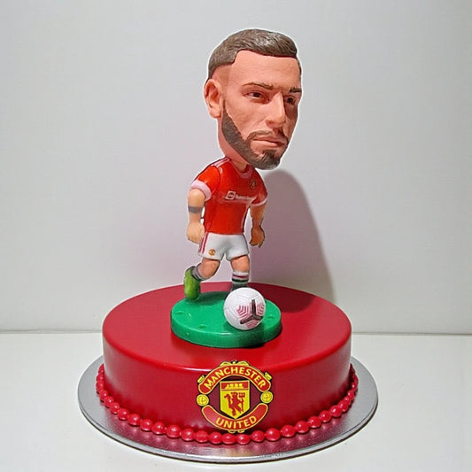 Bruno Fernandes Birthday Cake Topper - Manchester United