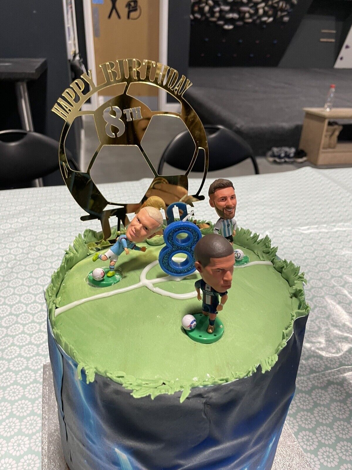 Lionel Messi Birthday Cake Topper - Argentina