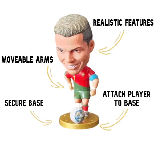 Ronaldo Birthday Cake Topper - Portugal